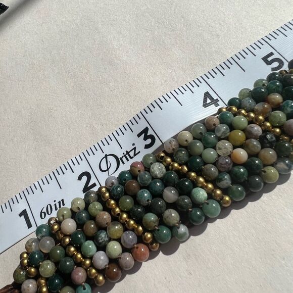 Elegant Multicolor Beaded Bracelet - Picture 11 of 14